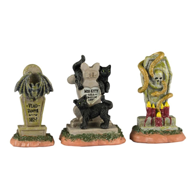 Spooky Town Headstones