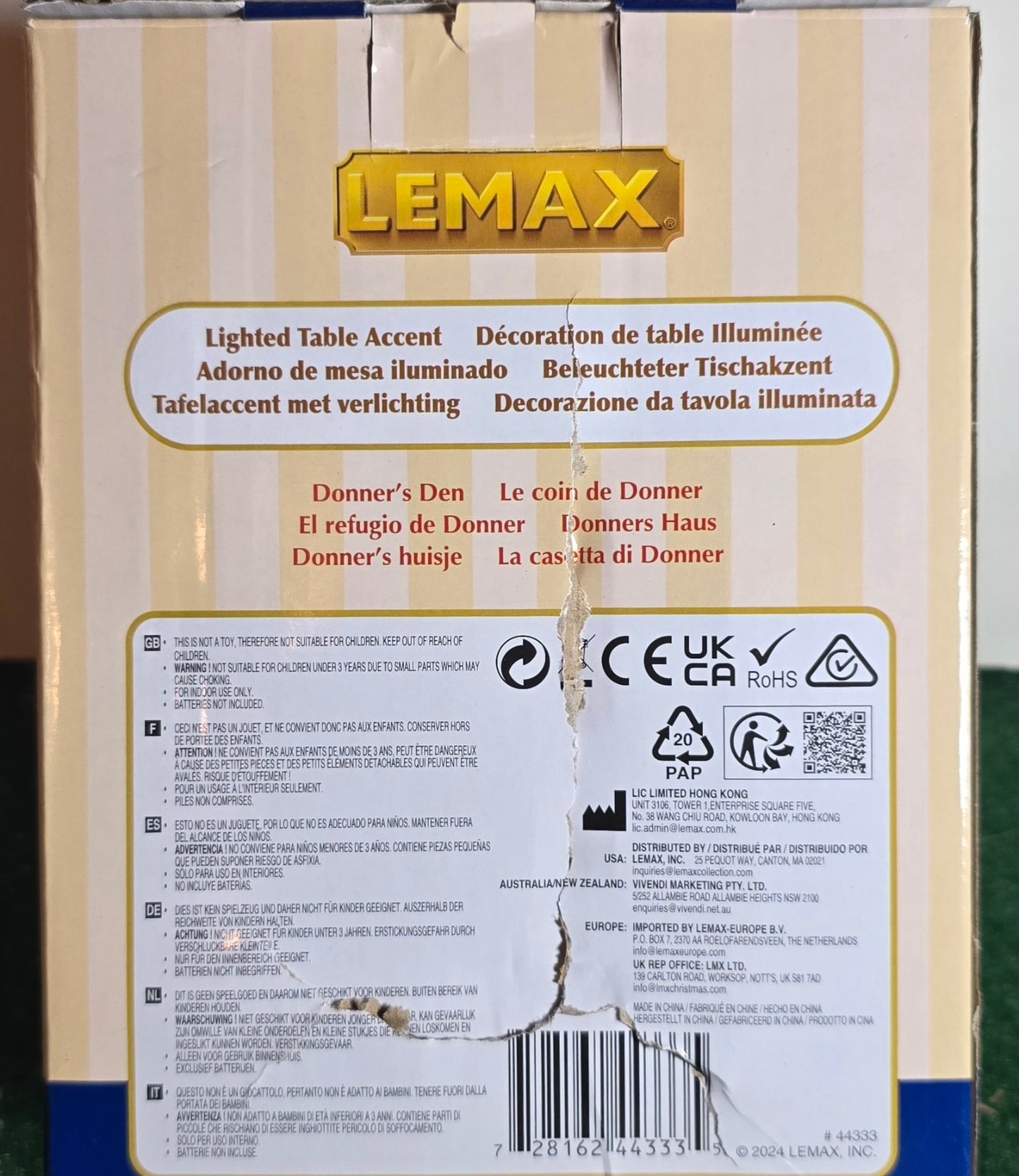 Donner's Den (Damaged Packaging)