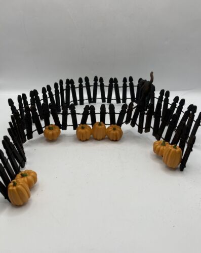 Village Halloween Fence..