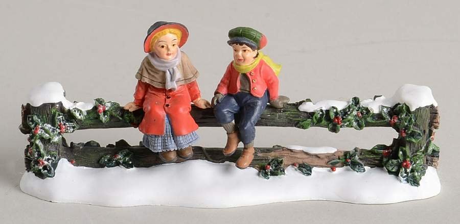 Holly Split Rail Fence With Seated Children