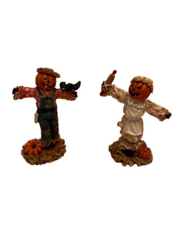 Lighted Halloween Scare Crows