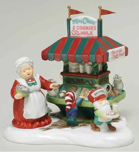 Mrs. Claus' Cookies & Milk