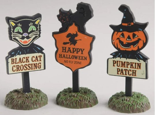 Halloween Signs (Set of 3)