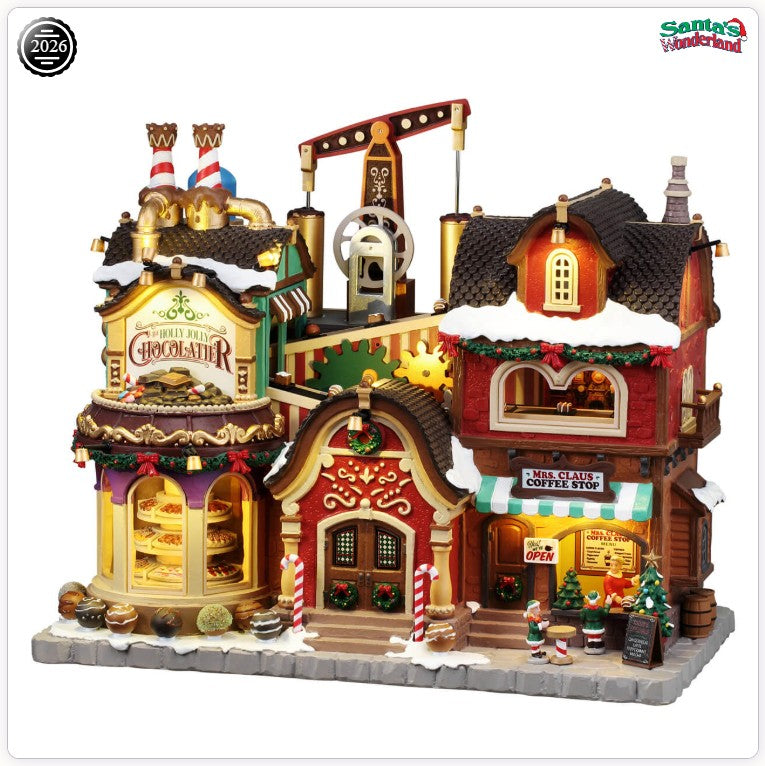 The Holly Jolly Chocolatier & Mrs. Claus Coffee Shop