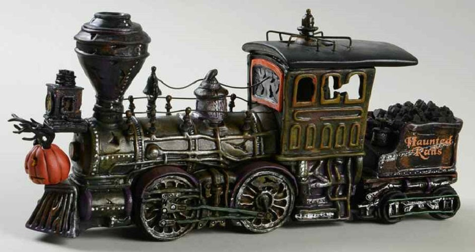 Haunted Rails Engine & Coal Car