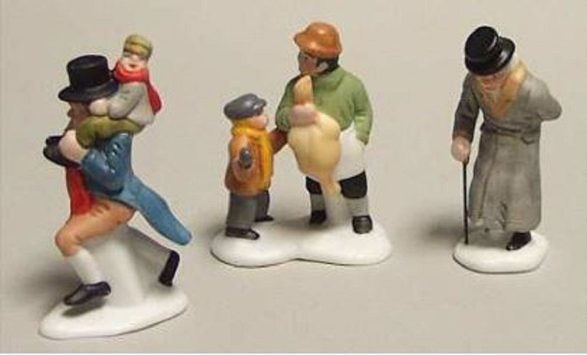 Christmas Carol Figures (Set of 3)