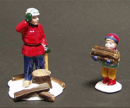 Woodsman And Boy (Set of 2)