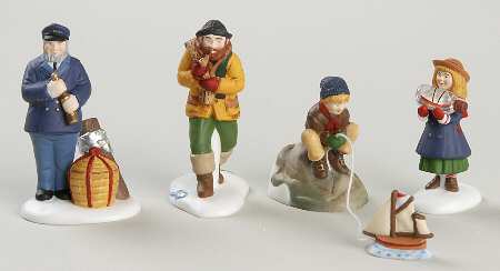 Sea Capitan & His Mates (Set of 4)