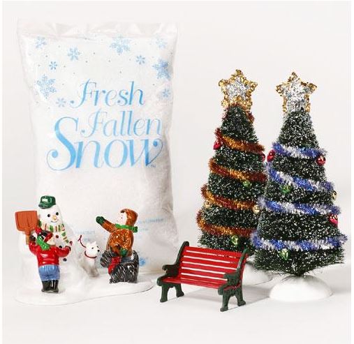 Snowy Landscape Set (Set of 5)