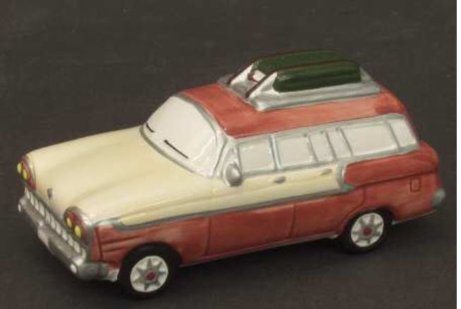 Classic Cars - Red Station Wagon