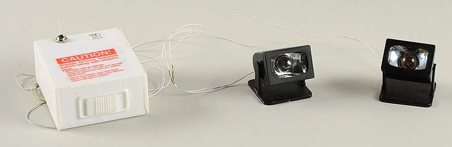 Village Spotlight (Set of 2, Black)