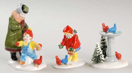 Feeding The Birds (Set of 3)