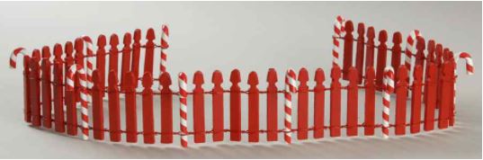 Candy Cane Fence