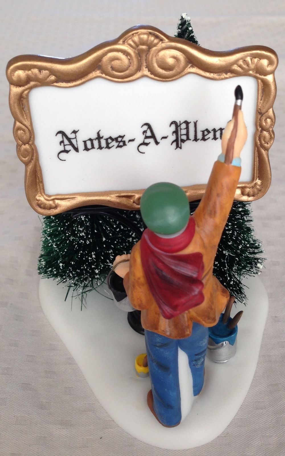 Painting Our Own Village Sign "Notes a Plenty"