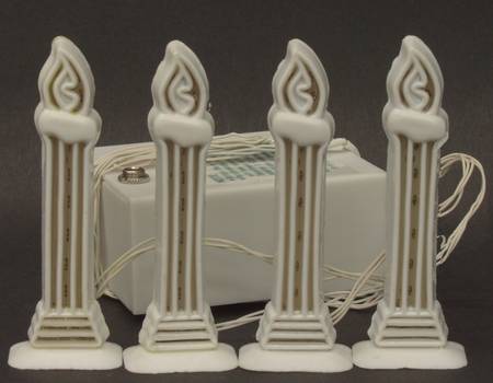 Village Brite Lites Candles (Set of 4)