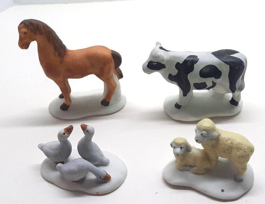 Porcelain Farm Animals (Set of 4)