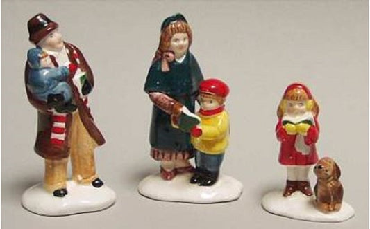 Caroling Family (Set of 3)