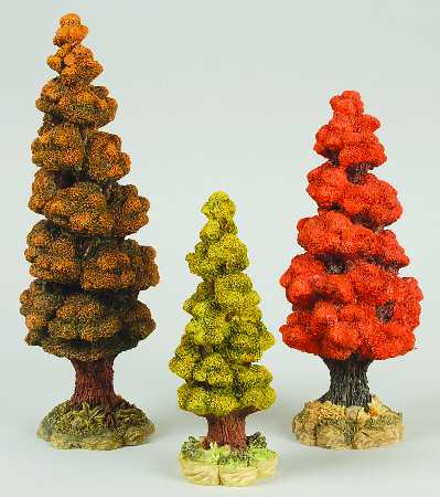 Village Autumn Trees (Set of 3)