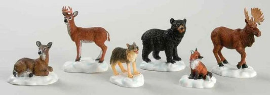 Woodland Wildlife Animals Large  (Set of 6)