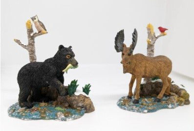 Mountain Creek Bear/Moose (Set of 2)