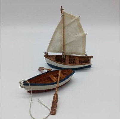 Village Boats (Set of 2)