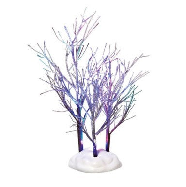 Lighted Fresh Frost Trees