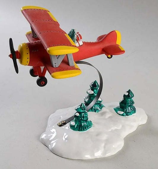 Spirit Of Snow Village Airplane