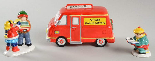 Check It Out Bookmobile (Set of 3)