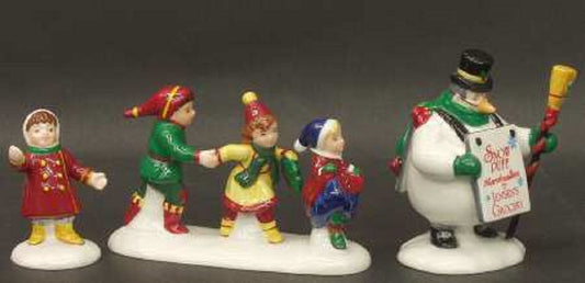 He Led Them Down The Streets Of Town (Set of 3)