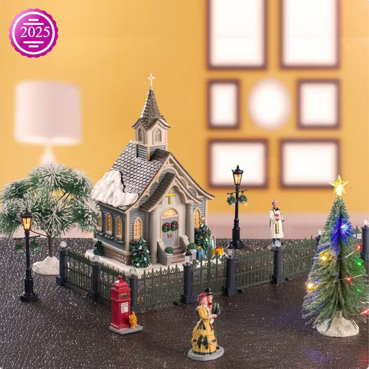 Small Town Church Set