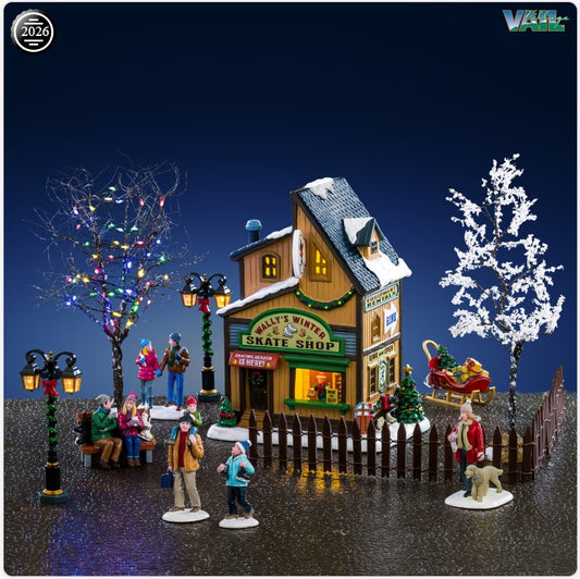 Wally's Winter Skate Shop Set