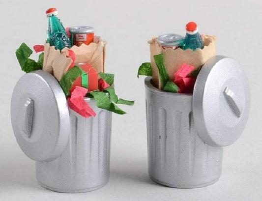 Christmas Trash Cans (Set of 2)