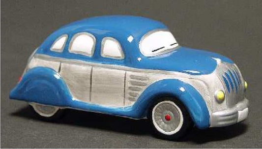 Classic Cars - Blue Sedan