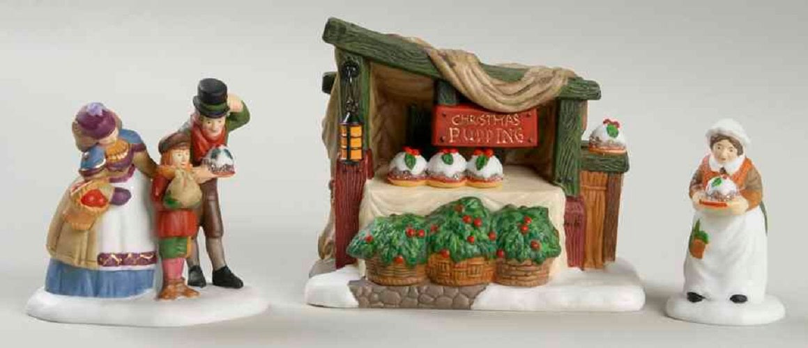 Christmas Pudding Costermonger (Set of 3)