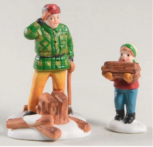 Woodcutter And Son (Set of 2)
