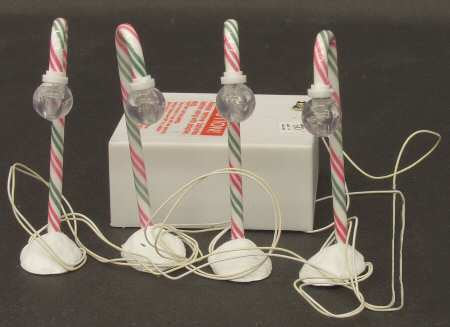 Candy Cane Lampposts (Set of 4)