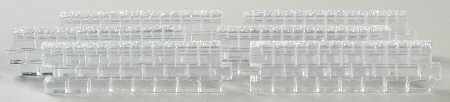 Village Ice Crystal Walls Straigh  (Set of 6)