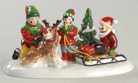 Santa's Little Helpers (Snow Village)