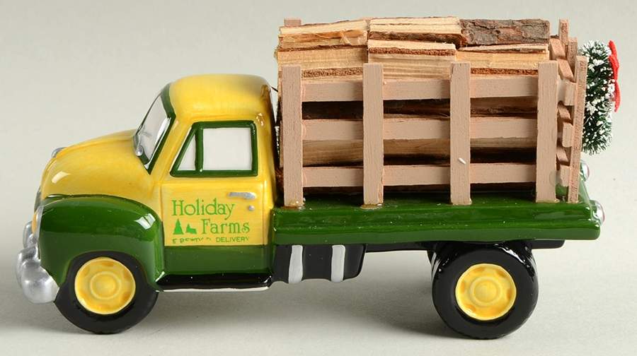 Firewood Delivery Truck